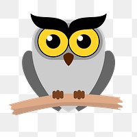 PNG Owl, clipart, transparent background