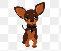 PNG Chihuahua dog, clipart, transparent background