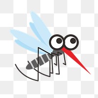 PNG Mosquito, design element, transparent background