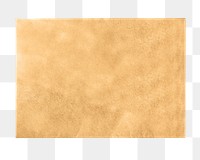 PNG brown envelope, collage element, transparent background
