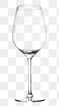 PNG wine glass, collage element, transparent background