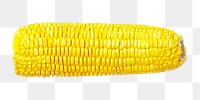 PNG  corn  food, collage element, transparent background
