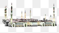 Mecca png collage element, transparent background