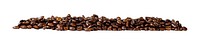 PNG Coffee beans design element, transparent background