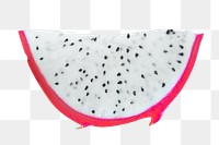 PNG dragonfruit, collage element, transparent background