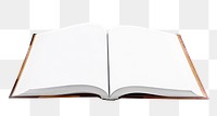 Book png collage element, transparent background