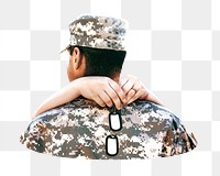 Army png collage element, transparent background