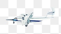 PNG vintage plane, chromolithograph art, transparent background. Remixed by rawpixel. 