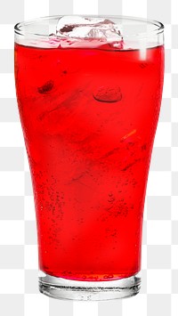 PNG sweet soda drink, collage element, transparent background