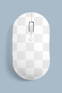 PNG computer mouse mockup, transparent design