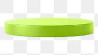 PNG 3D green podium, element illustration, transparent background