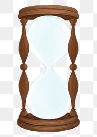 Hourglass png, transparent background