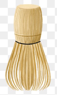 Matcha whisk png, Japanese drinks, transparent background