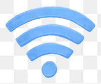 Internet wifi png, aesthetic illustration, transparent background