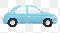 Png blue car vehicle illustration, transparent background