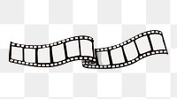 Film strip png, transparent background