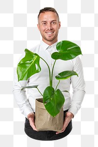 Plant parent png image on transparent background