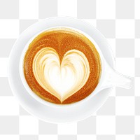 Hot coffee png, transparent background