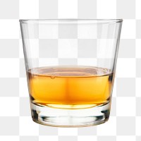 PNG whiskey, collage element, transparent background