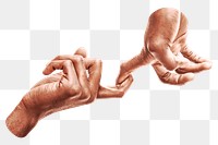 PNG Hooking fingers gesture  transparent background