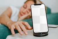 Phone screen png transparent mockup