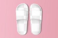 Sandals mockup png, transparent design