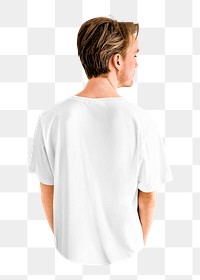 PNG Men's tee apparel and fashion shoot, transparent background