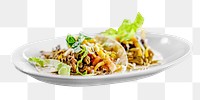 Soft tacos png, food element, transparent background