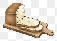 Loaf png illustration, transparent background