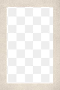 Png sand paper frame, transparent background