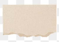 PNG rectangular craft paper element, scrap notepaper transparent background