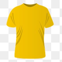 PNG Yellow T-Shirt, clipart, transparent background