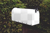 Mailbox png mockup, transparent design