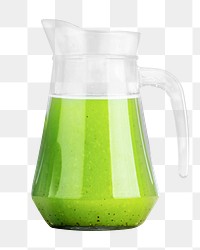 Healthy kiwi juice summer recipe png, transparent background