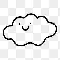 PNG cloud weather happy sky, transparent background