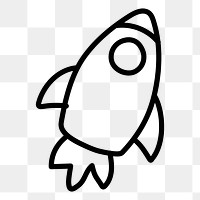 PNG Rocket startup business, astronomy, transparent background