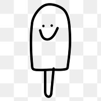 PNG summer popsicle ice cream, transparent background