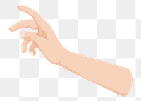 Hand gesture png,  transparent background