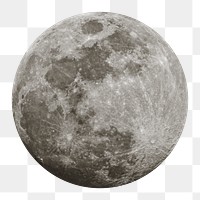 PNG The moon planet, galaxy illustration, transparent background