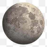 PNG The moon planet, galaxy illustration, transparent background