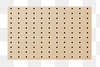 PNG 3D pegboard, element illustration, transparent background