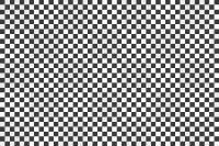 Retro checkered png pattern, transparent background