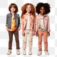 Footwear fashion jacket child.  PNG with transparent background.