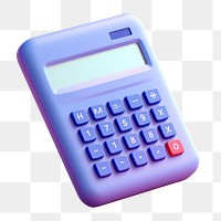 Calculator mathematics electronics technology.  PNG with transparent background.