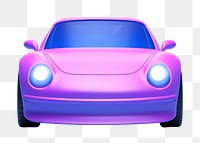 Vehicle purple wheel car.  PNG with transparent background.