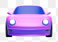 Vehicle purple wheel car.  PNG with transparent background.