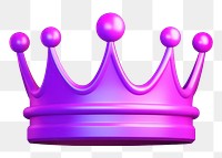 Purple crown accessories accessory.  PNG with transparent background.