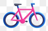 Bicycle vehicle transportation crankset.  PNG with transparent background.