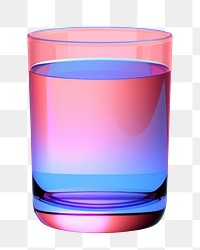 Cocktail glass drink refreshment.  PNG with transparent background.