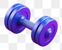 Sports gym weightlifting bodybuilding.  PNG with transparent background.